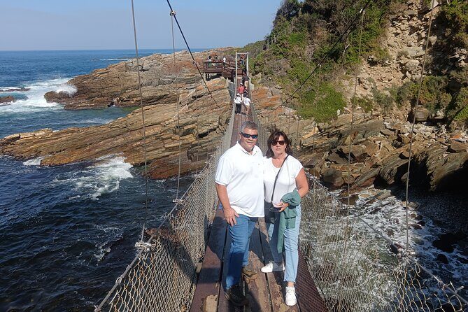 1 Day Garden Route Tour from Port Elizabeth to the Crags - Jeffreys Bay stop: surfers’ beaches, Marina Martinique, and Aston Bay lagoon views