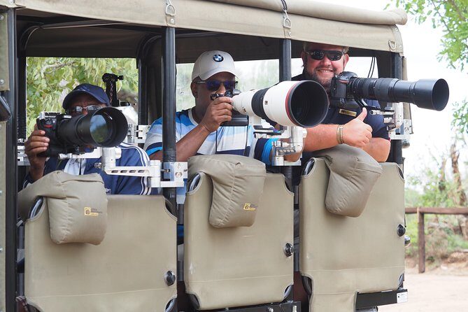1 Day Photographic Wildlife Safari from Hazyview to Kruger Park - A small photo-focused vehicle for real shooting