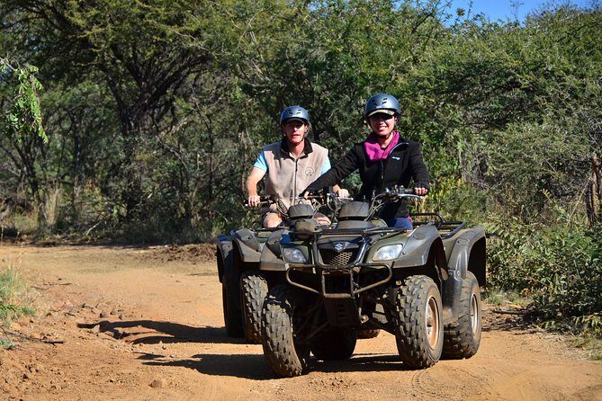 1 Hour Quad Biking Nature Trail at Sun City - The 5-Minute Transfer and Where to Start at Mankwe GAMETRACKERS