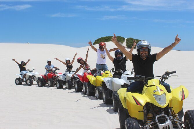 1 Hour Quad Biking with Quadzilla at the Dunes in Atlantis - The dunes: up to 50 meters, about 32 km of off-road space