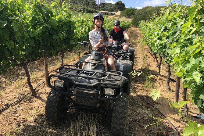 1h30m – Nature Quad Trail - Wine Valley Adventures Stop: Lunch at Rhebok or Wine Tasting
