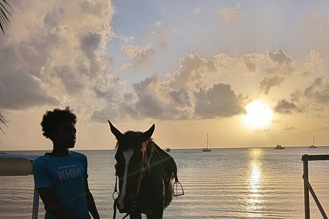 2 Hour Horseback Riding Sunset Tour with Dore's Riding Stable - Gros Islet Village Break and Refreshments: A Needed Reset