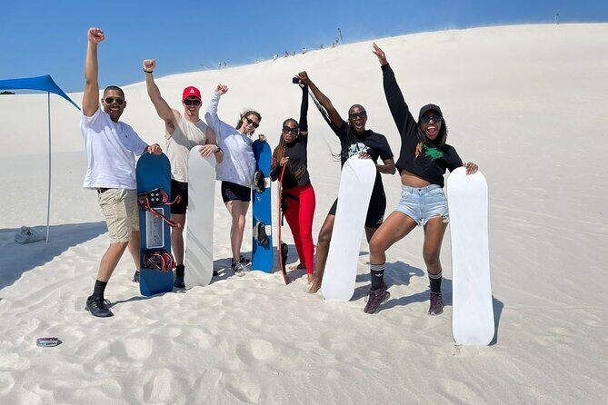2 hours sandboarding experience in Capetown - What to pack and what to watch for at Atlantis Dunes