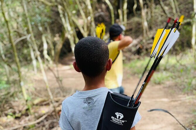 3D ARCHERY EXPERIENCE (1,5 hour guided tour) in Plettenberg Bay - The target range intro: where your technique clicks