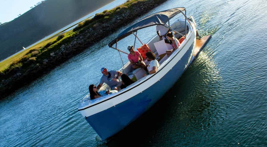 75 Minute Knysna Lagoon Charter - Cruising the lagoon: calm water, better views, and less rushing