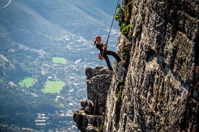 Abseiling Table Mountain - The itinerary flow: confirm, gear up, descend, then return