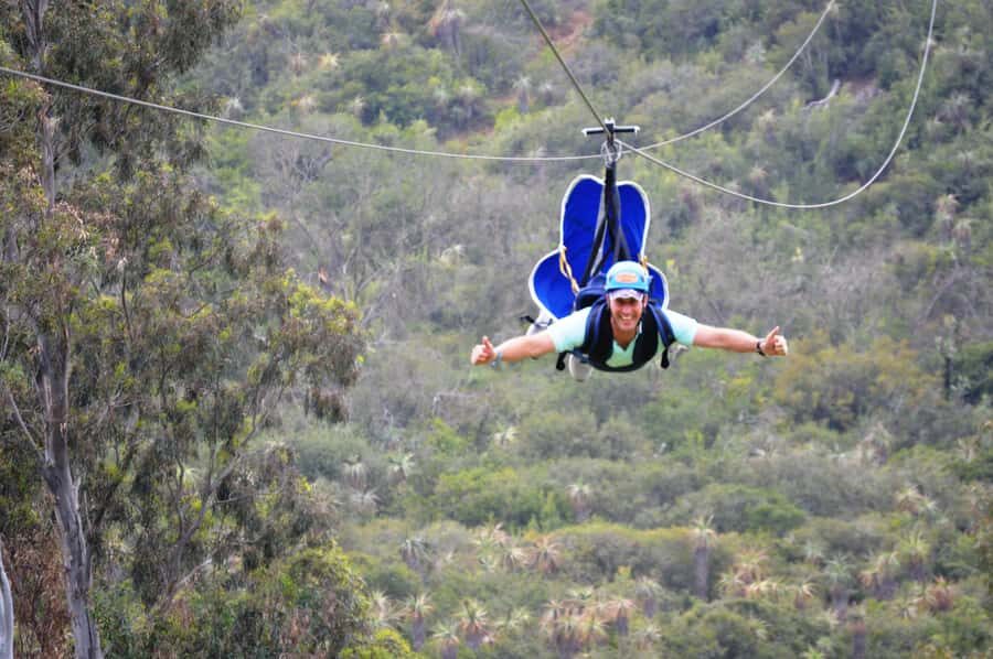 Adrenalin Addo Adventure Park: Superman Zipline - Before You Fly: The Raft Crossing Over the Sundays River