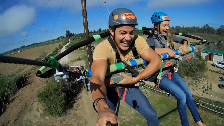 Adrenalin Addo Adventure Park: Zipline, Superman & Swing - Hands-Free Braking Means You Can Focus on the Ride