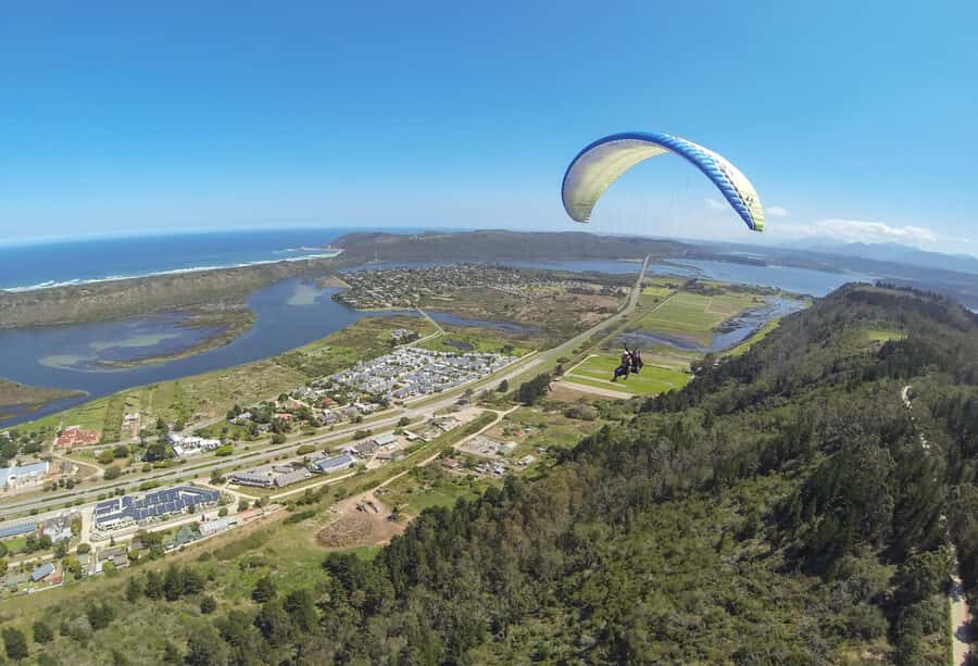 Adventure Tandem Paragliding Flight - Where You’ll Fly: George, Mossel Bay, Wilderness, and More