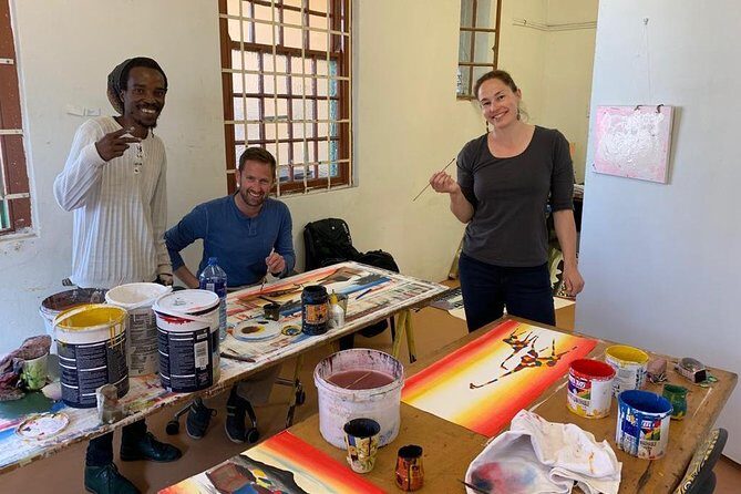 African Art Workshop - Walking Into Tozamile Mnapu’s Art Space