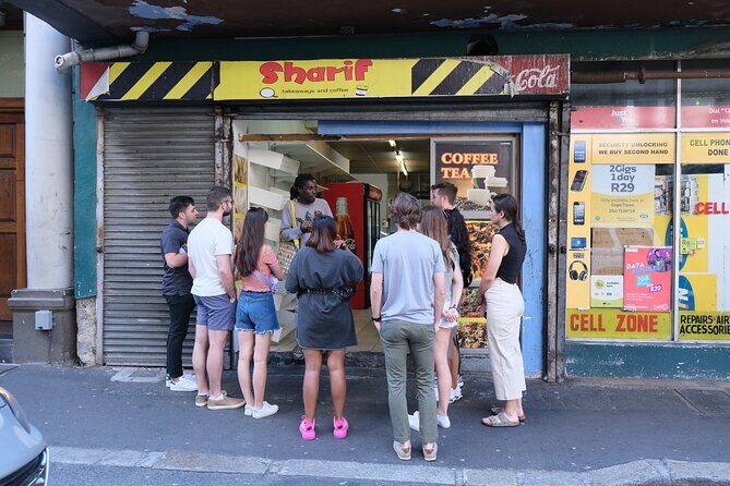 African Food and Storytelling Tour Cape Town City Centre - Old Post Office at Golden Acre: Cape Malay/Creole snacks, plus second-hand books