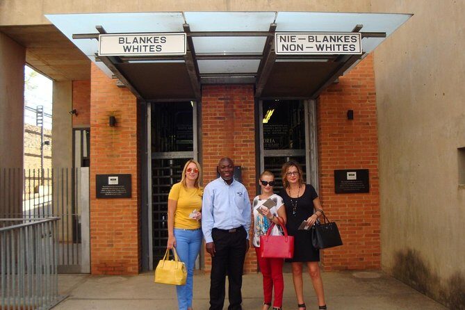 Apartheid Museum Tour from Johannesburg - Entering apartheid through the museum’s two turnstiles