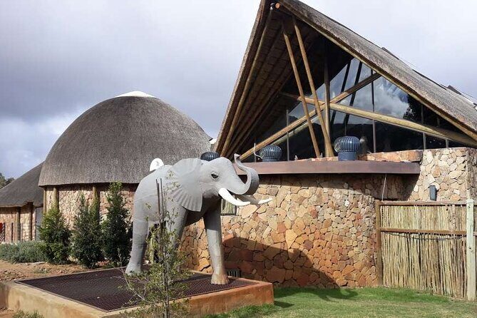 Aquila Safari Game Drive Lunch & Transfers from Cape Town - Welcome wine, registration, and a buffet breakfast that sets the tone