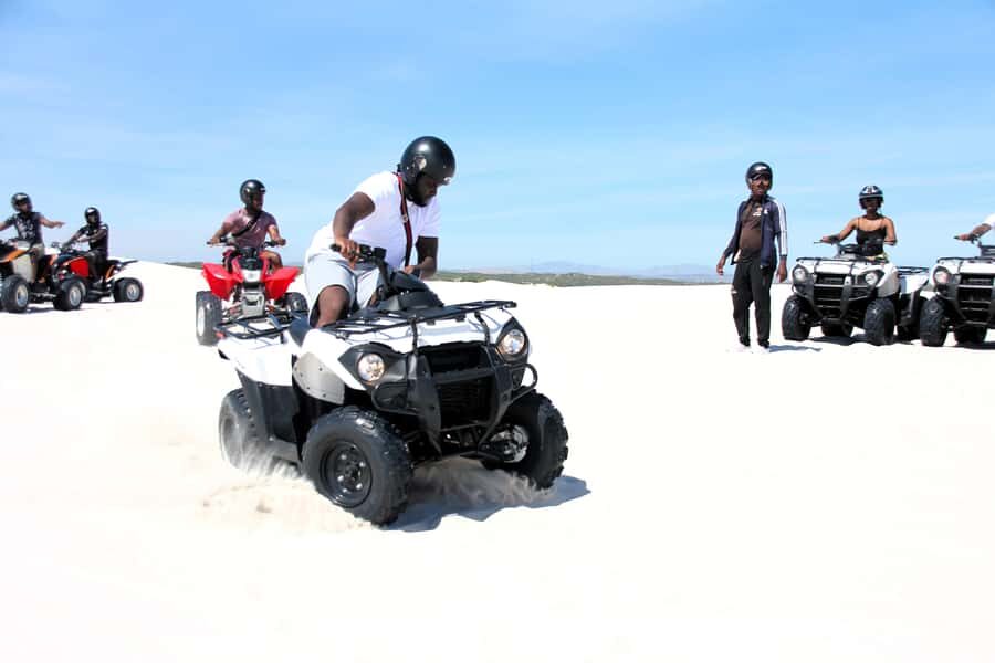 ATLANTIS DUNES-CAPE TOWN: ATV ADVENTURE & PHOTO SESSION - The first minutes on the quad bike: what to expect before you hit the sand