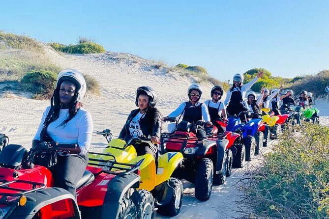 Atlantis dunes Quad biking experience - Group size: small enough for attention, big enough for a buzz