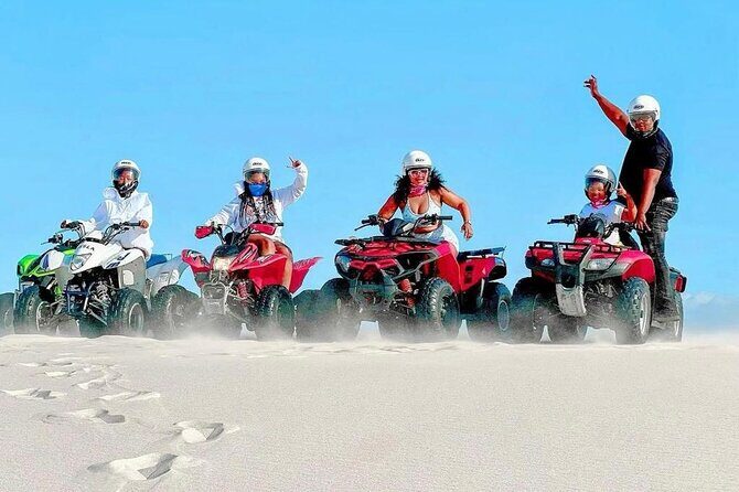Atlantis dunes Quad biking experience - The 1-hour flow: from briefing to dune riding