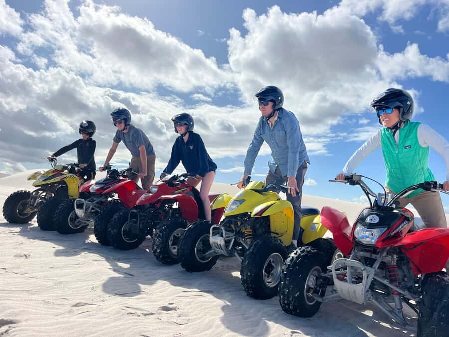 ATV Atlantis dunes: PHOTOSHOOT & VIDEOS - Quad bikes in the Atlantis dunes: what makes it special
