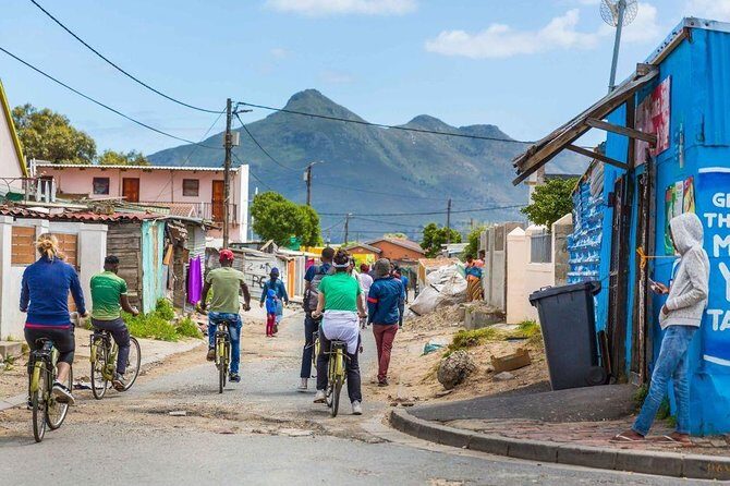 Bicycle Township Tour in Cape Town - Masicorp and the first community moments