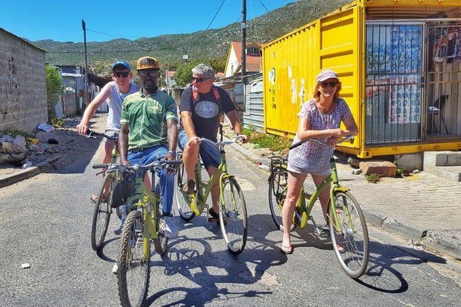 Bicycle Township Tour in Cape Town - Churches, schools, and everyday life stops