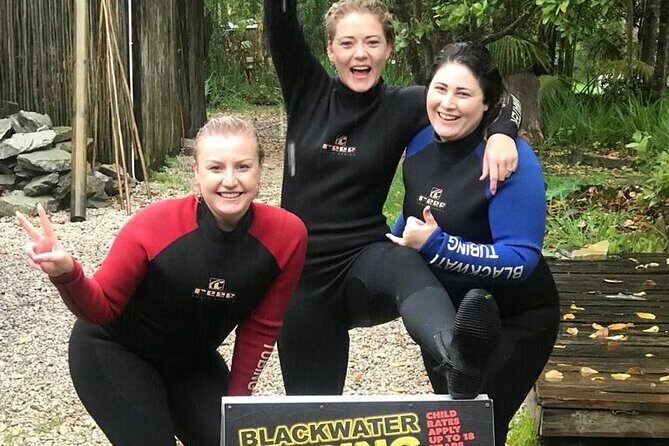 Blackwater Tubing Green Route Forest Adventure - The first push: tube launch, safety, and that optional jump