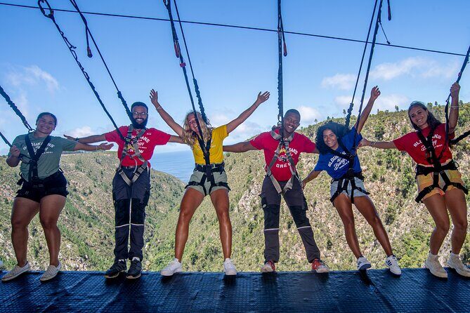 Bloukrans Skywalk Tour and HangOut Zone - The Hang Out Zone: watch the jump, then choose your intensity