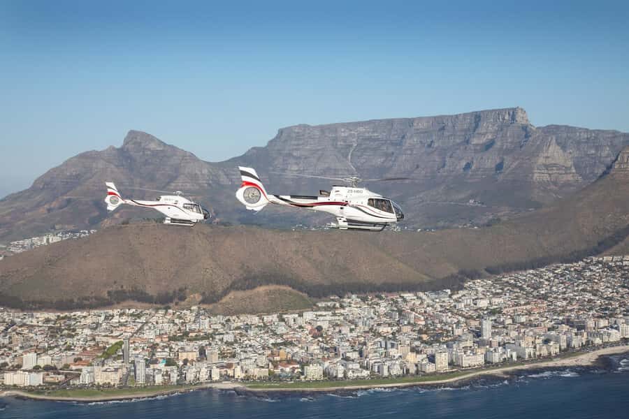Cape Town: 12-Minute City Scenic Helicopter Tour - Making the most of 12 minutes: seats, timing, and comfort