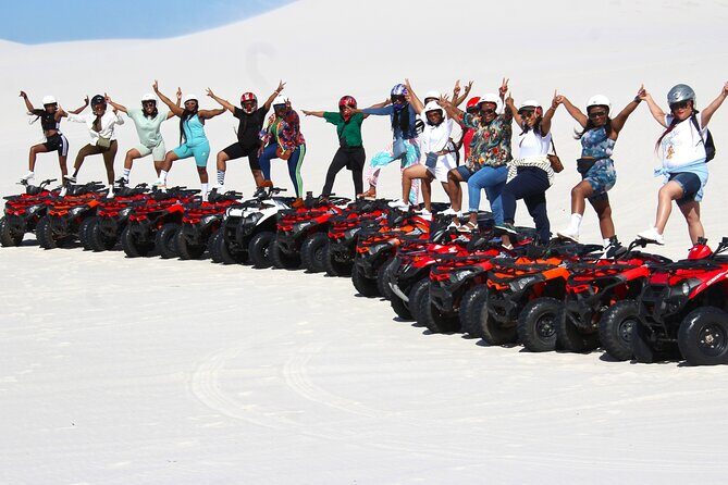 Cape Town: Atlantis Dunes Private Quad Bike Tour WILDX ADVENTURES - Private quad biking: how the guide shapes the ride