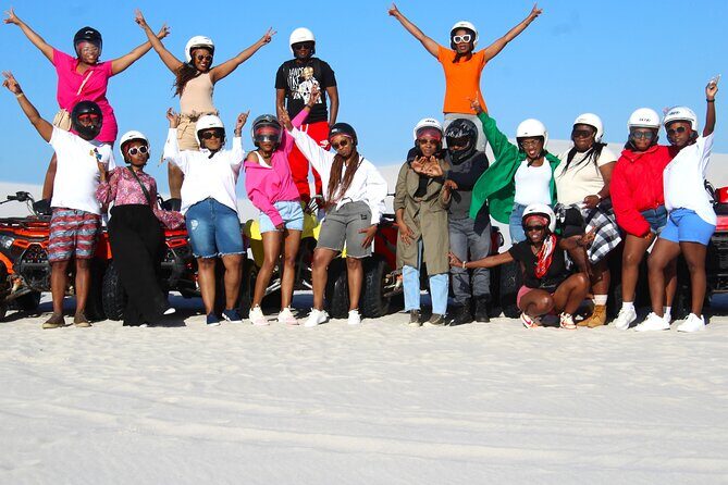 Cape Town: Atlantis Dunes Private Quad Bike Tour WILDX ADVENTURES - Safety gear, first-timers, and control tips for the white sand
