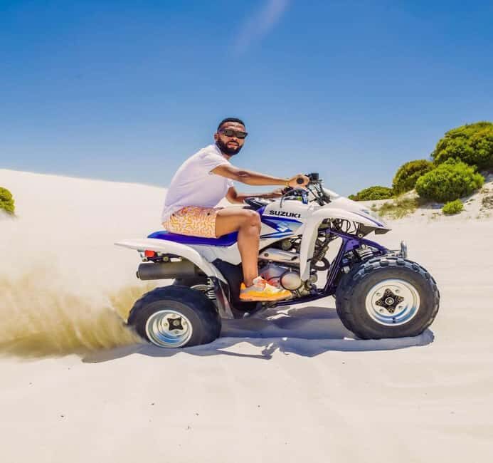 Cape Town: Atlantis Dunes Quad Bike Adventure with Photos - Quad Bikes and Skill Building on Slopes Up to 50 Meters