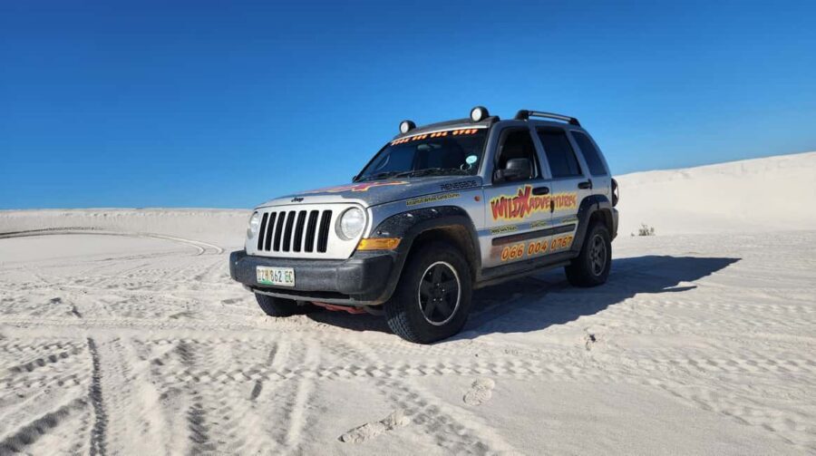 CAPE TOWN: ATLANTIS DUNES SELF DRIVE EXCLUSIVE JEEP 4X4 TOUR - Check-in timing and the safety briefing: arrive 30 minutes early