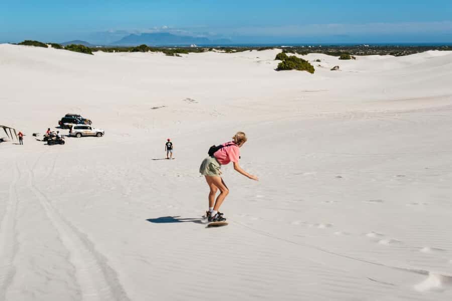Cape Town: Atlantis White Sand Dunes Sandboarding Adventure - The real workout side: what the dunes demand of your body