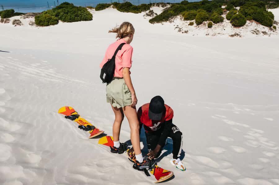 Cape Town: Atlantis White Sand Dunes Sandboarding Adventure - Price and value: $18 for the ride, plus the R80 permit