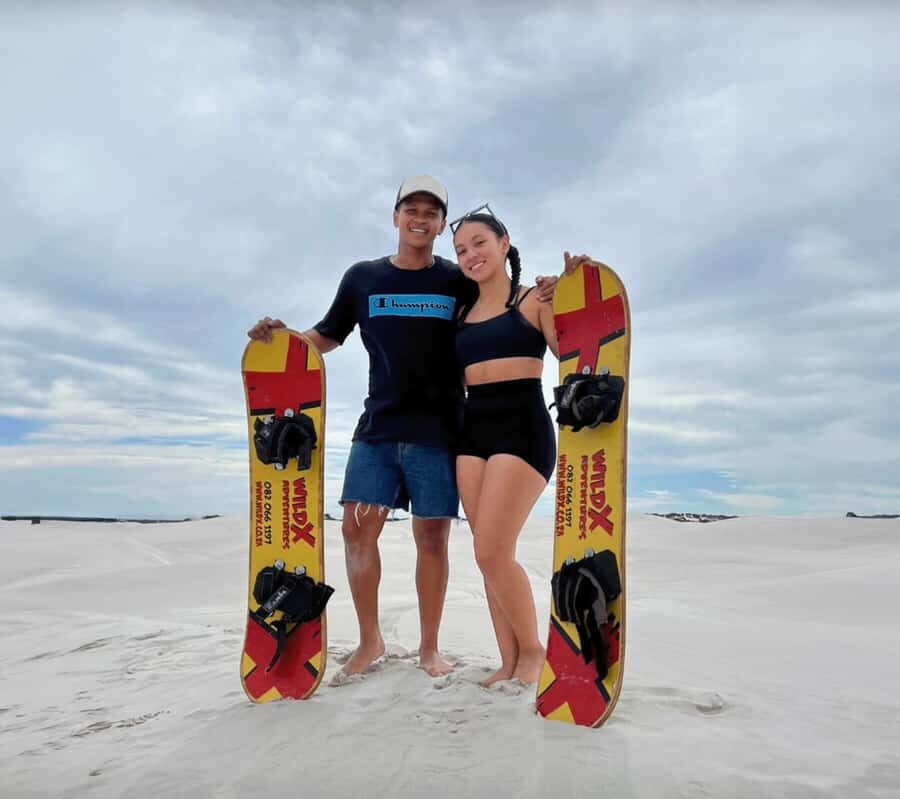 Cape Town: Atlantis White Sand Dunes Sandboarding Adventure - Group sessions, ride timing, and how to avoid the frustrating edge