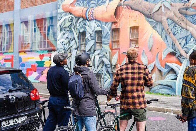 Cape Town City and Woodstock Bicycle Tour - Woodstock’s Old Biscuit Mill: starting in art and local energy