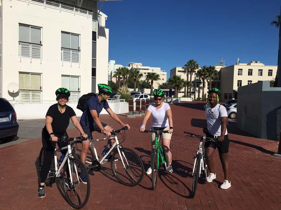 Cape Town Guided City Cycling Heritage Tour - Private Tour - Green Point Park, the Stadium area, and a scenic pause that doesn’t drag