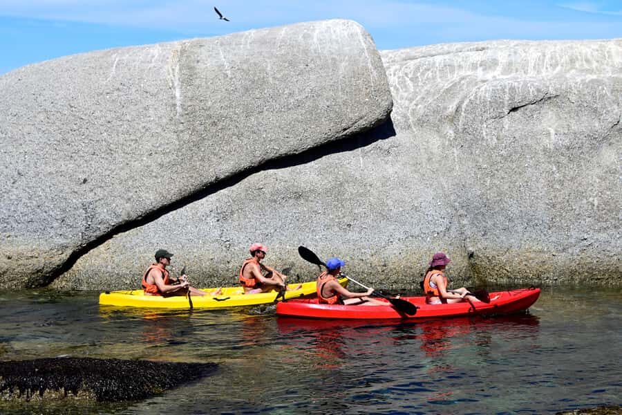 Cape Town: Guided Kayak Tour of Clifton Beaches & The Coast - Paddling the Bay: Clifton 4th to Clifton 1st and the Mountain Views