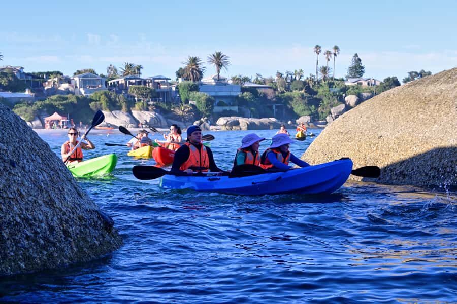 Cape Town: Guided Kayak Tour of Clifton Beaches & The Coast - Getting There: Kayak Clifton, Orange Gazebo, and Your First Minutes