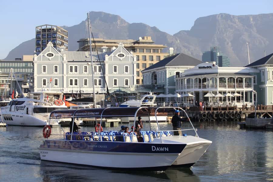 Cape Town: Harbor Cruise - On Board the Dawn Boat: A 40-Seater Harbour Cruise Feel