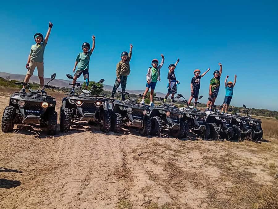 CAPE TOWN: OSTRICH RANCH QUAD BIKE RIDE & OSTRICH TOUR - Views You Can Use: Cape Winelands + Table Mountain in the Same Day