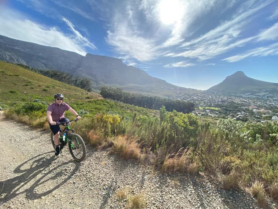 Cape Town: Peninsula Private Mountain Bike Tour with Ex-Pro - Meeting at The Gear Change Bike Shop and rolling in the VW van