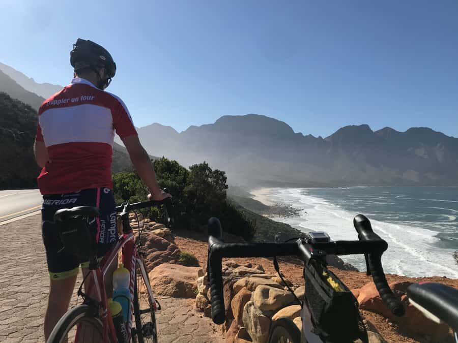 Cape Town: Peninsula Road Bike Tour - Misty Cliffs, Slangkop Pass, and Kommetjie: coastal work with surf-town vibes