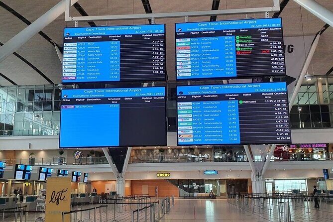 Cape Town Private Airport Transfer to City Hotels - Small risk to consider: double-check pickup details