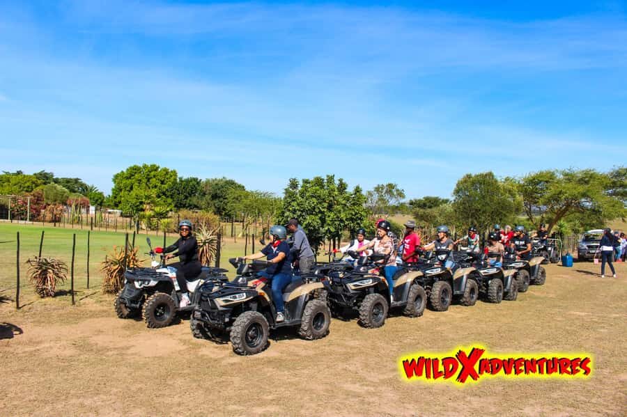 CAPE TOWN: QUAD BIKE FUN RIDE AT OSTRICH RANCH, DURBANVILLE - Automatic Quads and a Real Safety Brief: Easy for First-Timers