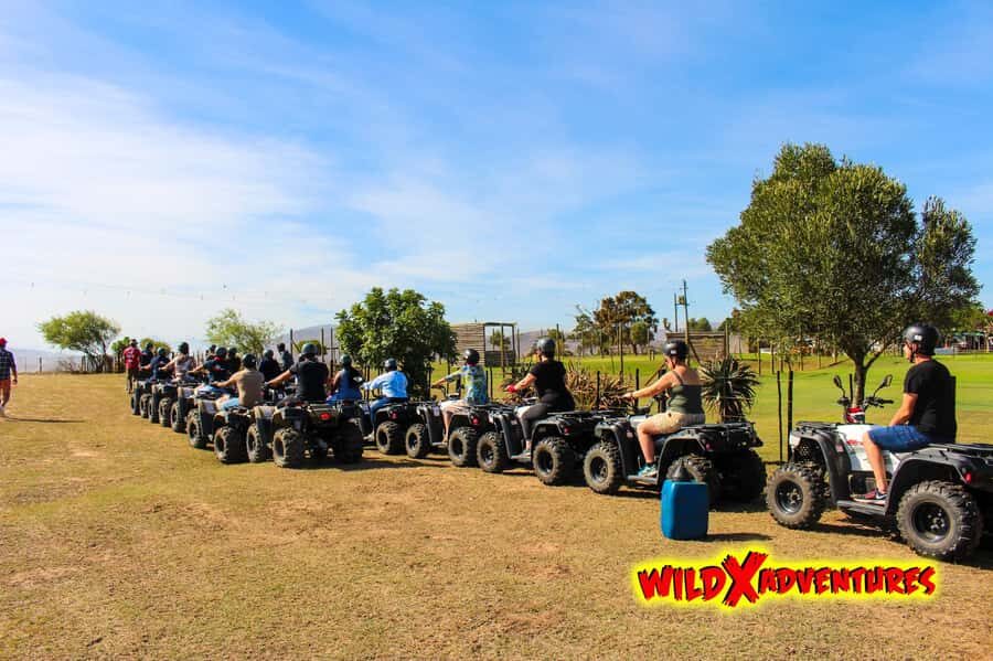 CAPE TOWN: QUAD BIKE FUN RIDE AT OSTRICH RANCH, DURBANVILLE - Trees, Bush, and Tight Technical Turns: What the Trail Feels Like