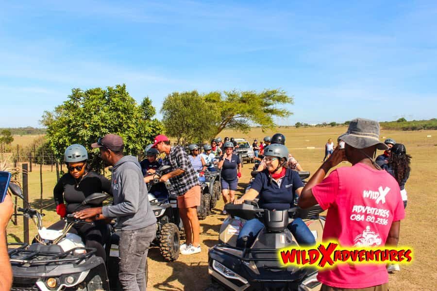 CAPE TOWN: QUAD BIKE FUN RIDE AT OSTRICH RANCH, DURBANVILLE - How the 45 Minutes Work: Briefing, Admin, and 30 Minutes of Riding