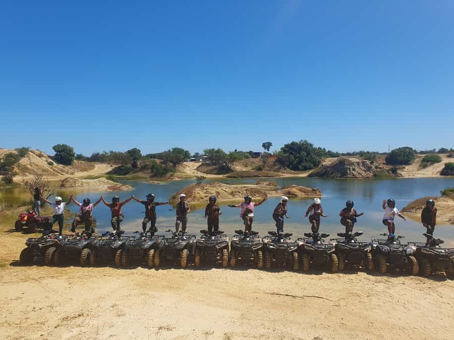 CAPE TOWN: QUAD BIKE FUN RIDE IN MELKBOS WITH WILD X - Safety briefing first: how they set you up to ride well