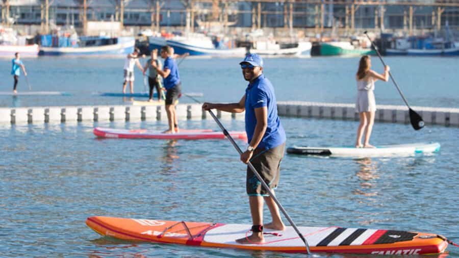 Cape Town: Stand-up Paddleboard Experience - Why SUP on the V&A Waterfront works so well