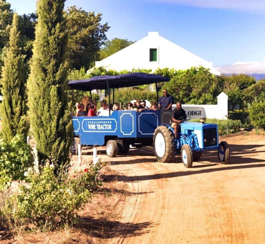 Cape Town: Stellenbosch Hop-On Hop-Off Tractor Transfer - Eikendal is the starting line, and the day runs to a schedule