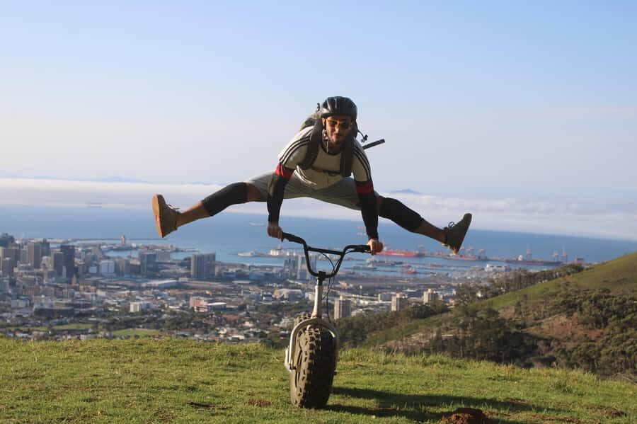 Cape Town: Table Mountain Gravity Scooter Tour - Second Descent to Deer Park: Finish Strong, Keep It Controlled