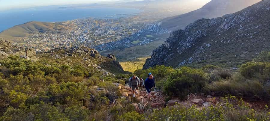 Cape Town: Table Mountain Hike via India Venster Morning - The Route Split: Low Rock Steps, the Venster Window, and India Venster